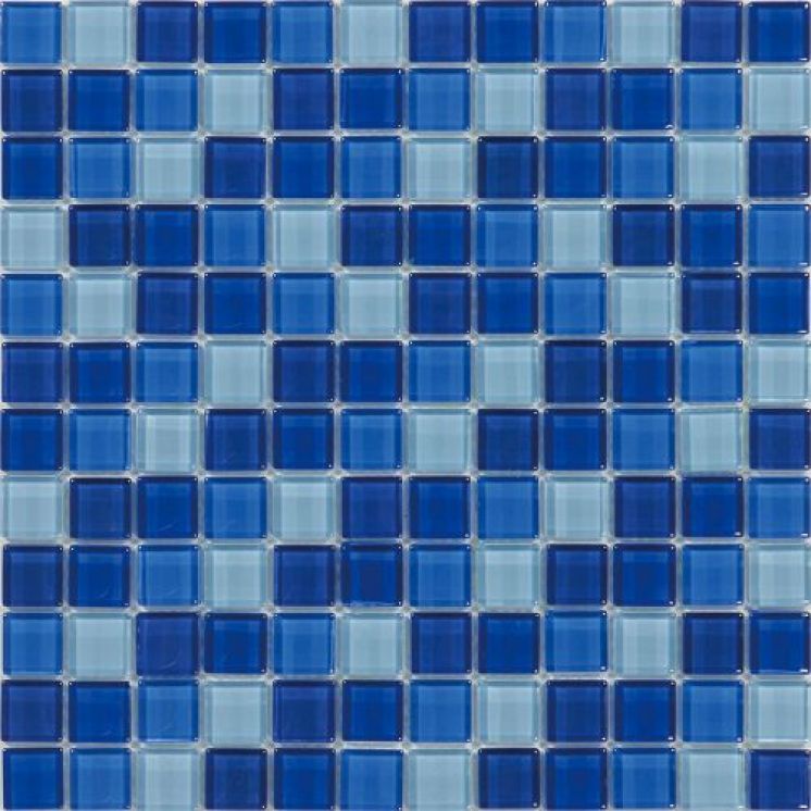 Mosaico Cristal Murano Azul